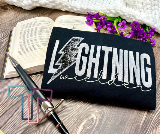 Lightning Wielder Embroidered