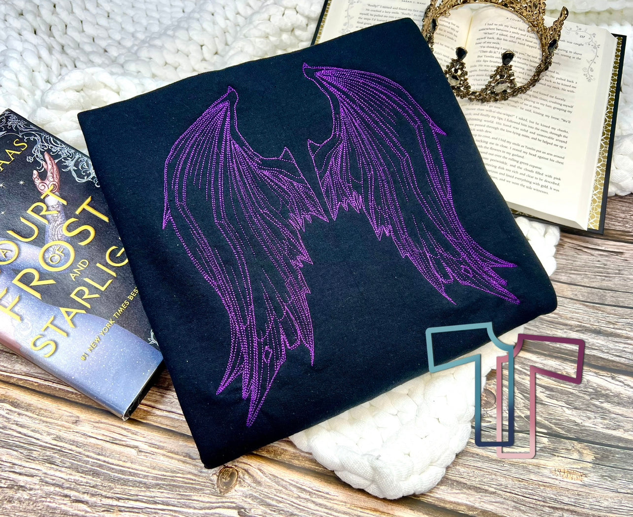 High Lord Of The Night Court And Wings Embroidered