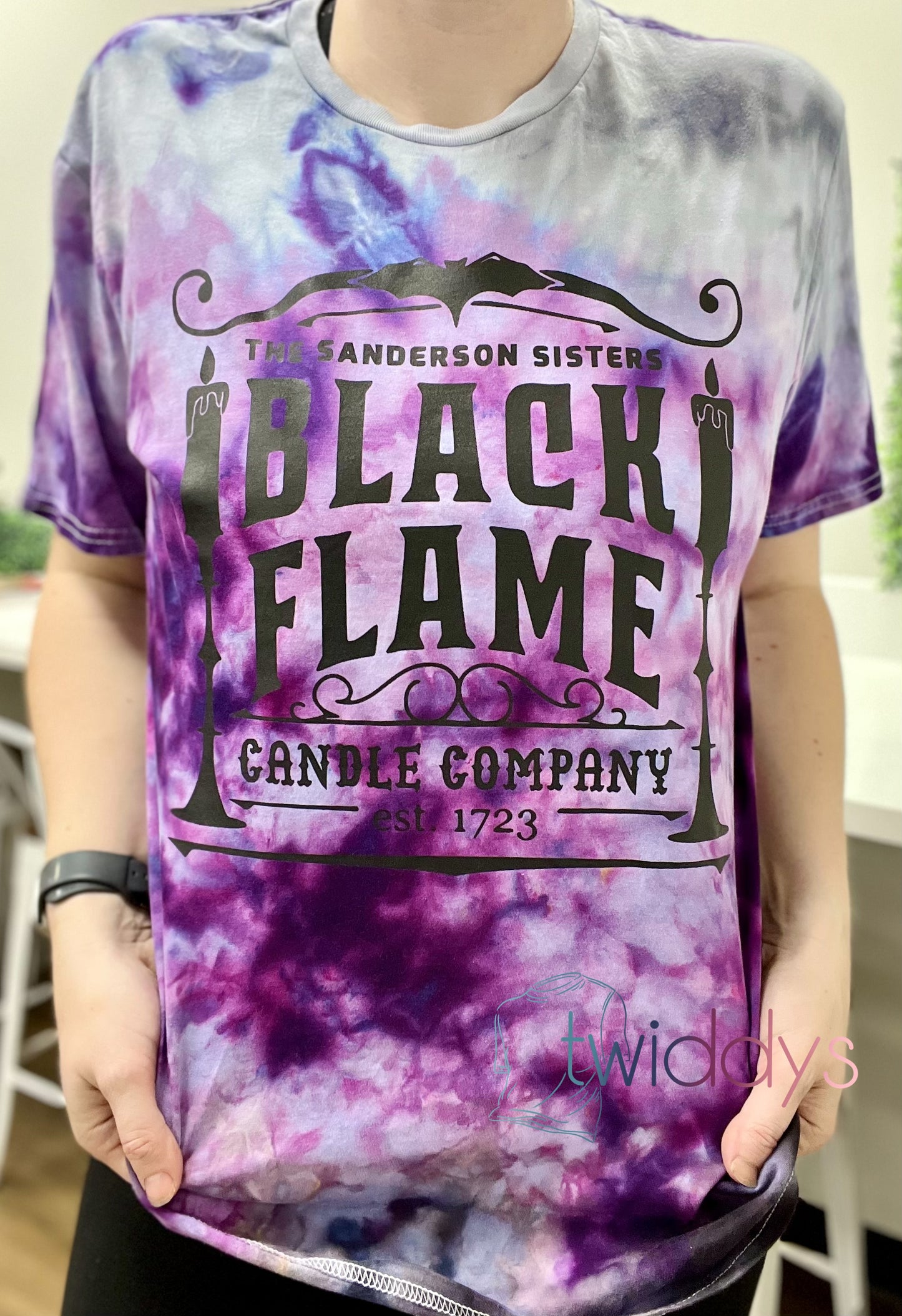 Black Flame Candle Company Dyed Tee