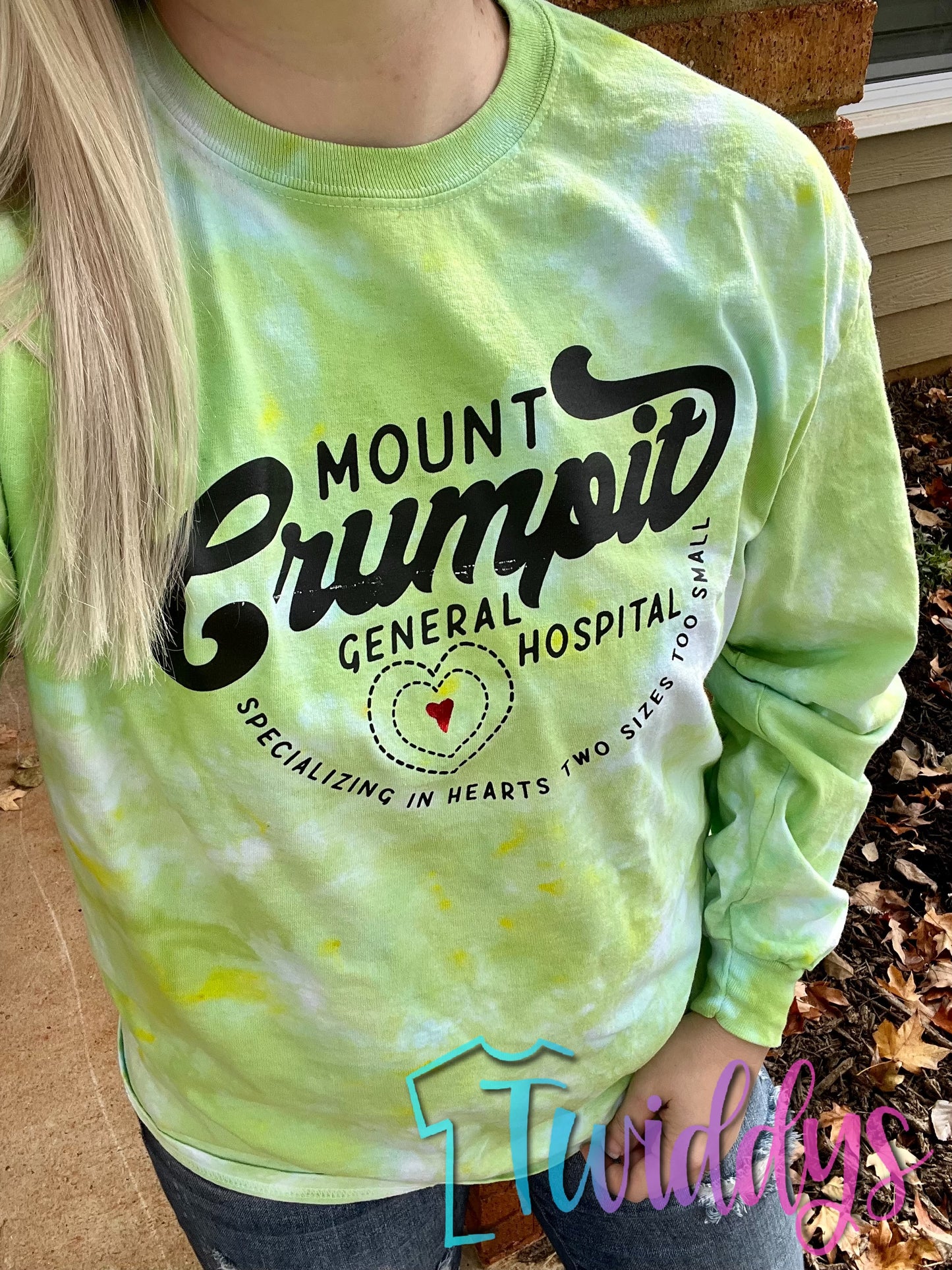 Mt. Crumpit General Hospital Green Acid Wash